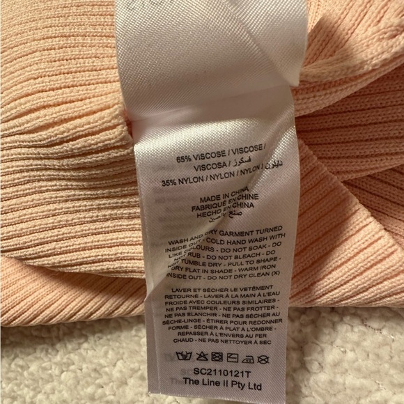 Significant Other Dacia Rib-Knit Tank Top Sleeveless Cross Back - Picture 10 of 11